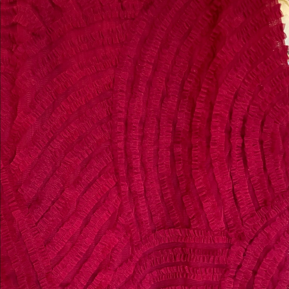 🧚‍♀️ BCBGMaxAzria Strapless Red Burgundy Dress - Picture 3 of 9